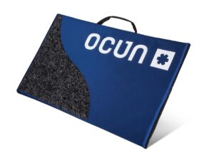 Ocun Sitapd bouldermatka v modré barvě je ideální k startům ze sedu